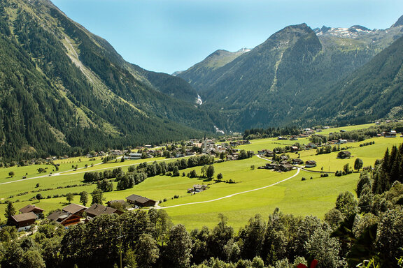 Blick auf Krimml © Zillertal Arena